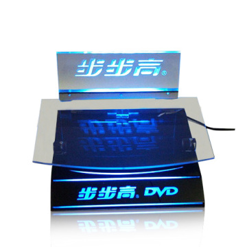 Illuminated Acrylic POS Display Case for DVD